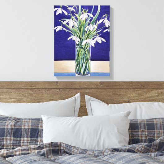 Schneeverfahren Leinwanddruck (Insitu (Schlafzimmer))