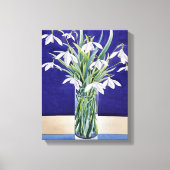 Schneeverfahren Leinwanddruck (Vorderseite)