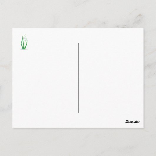 Schneeverfahren Postkarte (Rückseite)