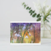 Schneeverfahren Postkarte (Stehend Vorderseite)