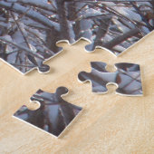 Schneeverzweigte im Winter Puzzle (Seite)