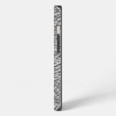 Schneeverzweigte iPhone Hülle (Linke Seite)