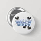 Schneevögel Button (Vorne & Hinten)