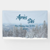 Schneewald Apres Ski Wedding Event Banner (Horizontal)