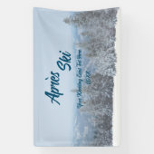 Schneewald Apres Ski Wedding Event Banner (Vertikal)