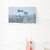 Schneewald Apres Ski Wedding Event Banner (InSitu)