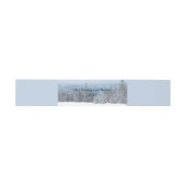 Schneewald Apres Ski Wedding Event Einladungsbanderole (Flach)