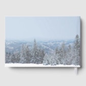 Schneewald Apres Ski Wedding Event Gästebuch (Rückseite)