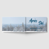 Schneewald Apres Ski Wedding Event Gästebuch (Voll)