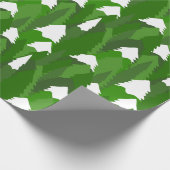 Schneewald Geschenkpapier (Ecke)
