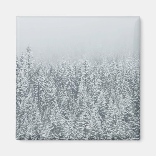 Schneewald Magnet (Vorne)