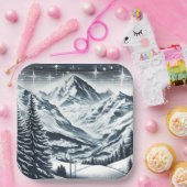 Schneewald Pappteller (Party)