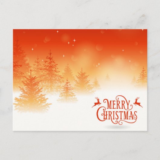 Schneewald Postkarte (Vorderseite)