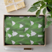 Schneewald Seidenpapier (Geschenk)