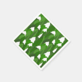 Schneewald Serviette (Ecke)