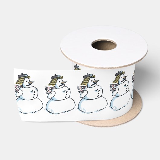 Schneewaldband Satinband (Spule)