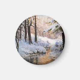 Schneewaldlandschaft, Walter Moras Magnet