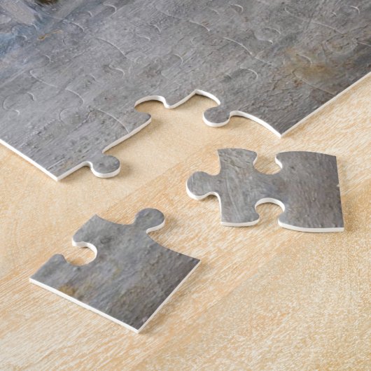 Schneewaldlandschaft, Walter Moras Puzzle (Seite)