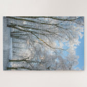 Schneewaldweg Winter, 1014 Stück Jigsaw Puzzle (Horizontal)