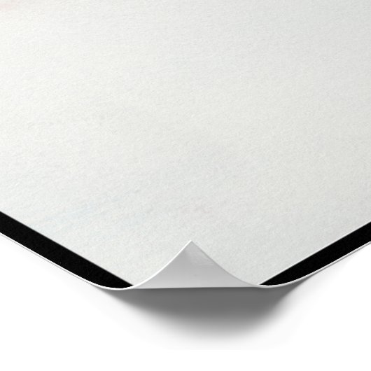 "Schneewanderungen" Poster (Ecke)