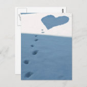 Schneewanderungen Postkarte (Vorne/Hinten)