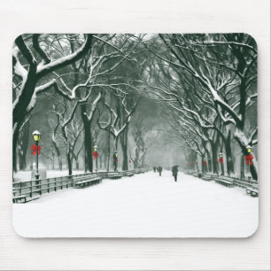 Schneeweg des Zentralparks Mousepad