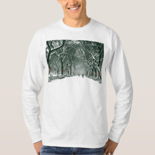 Schneeweg des Zentralparks T-Shirt