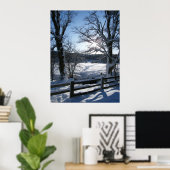 Schneeweg Poster (Heimbüro)