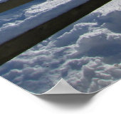 Schneeweg Poster (Ecke)