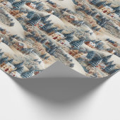 Schneeweihdorf Geschenkpapier (Ecke)