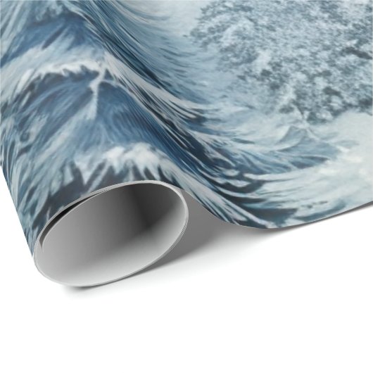 Schneeweihdorf Geschenkpapier (Rolleneckpunkt)