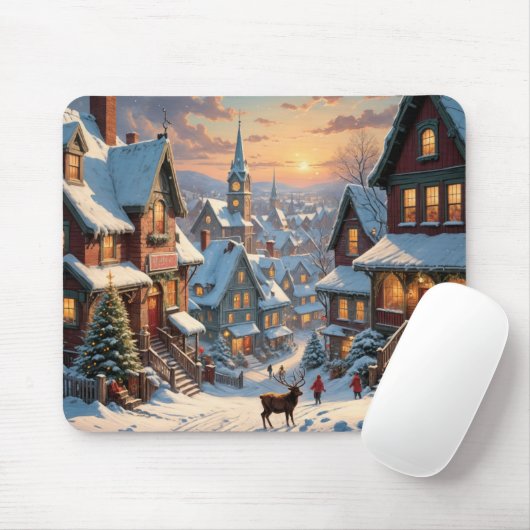Schneeweihdorf Mousepad (Mit Mouse)