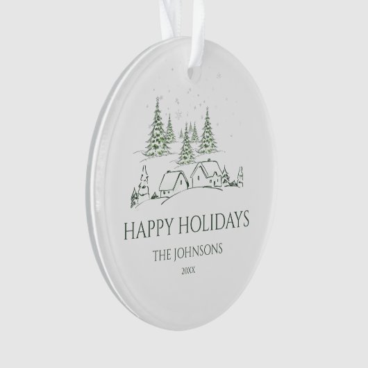 Schneeweihdorf Ornament (Vorderseite)