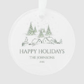 Schneeweihdorf Ornament (Vorderseite)