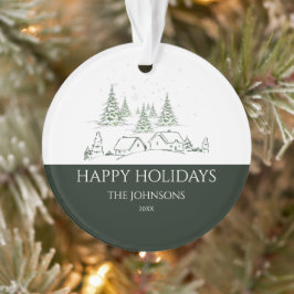 Schneeweihdorf Ornament