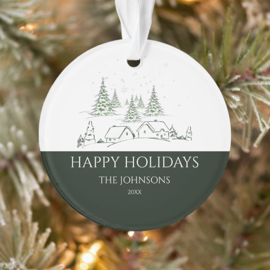 Schneeweihdorf Ornament (Baum)