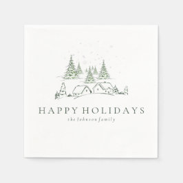 Schneeweihdorf Serviette