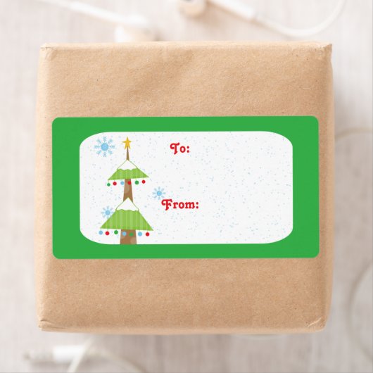 Schneeweihnachtbaumschilder (Insitu)