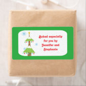 Schneeweihnachtsbaum - Geschenketiketten (Insitu)