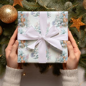 Schneeweihnachtsgebäck Geschenkpapier