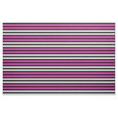 Schneeweiß, Hellrosa, schwarzer Stift Mitternacht Stoff (Fat Quarter (45,7 x 55,9 cm))