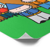 Schneeweiß - Poster (Ecke)