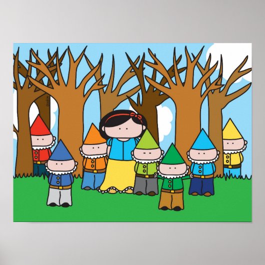 Schneeweiß - Poster (Vorne)