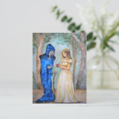 Schneeweiß (Postkarte) Postkarte (Stehend Vorderseite)