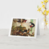 Schneeweiß und die sieben Zwerge Karte (Gelbe Blume)