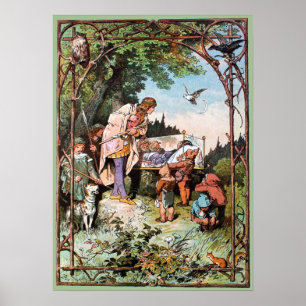 Schneeweiß und die sieben Zwerge Poster