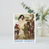 Schneeweiß und die sieben Zwerge Postkarte (Stehend Vorderseite)