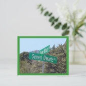 Schneeweiß und sieben Zwerge Postkarte (Stehend Vorderseite)
