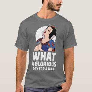 Schneeweiß, was für ein herrlicher Tag für ein Nic T-Shirt
