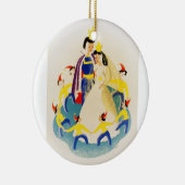 Schneeweiß WPA Keramik Ornament (Rechts)